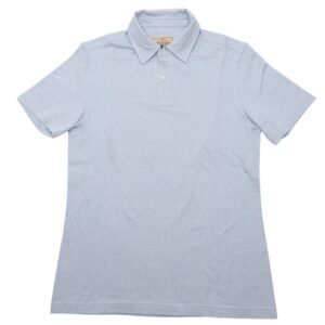 RUBINACCI NAPOLI - Size S - Blue Polo Short Sleeve 100% Piquet Cotton - Polo shirt - New with tags