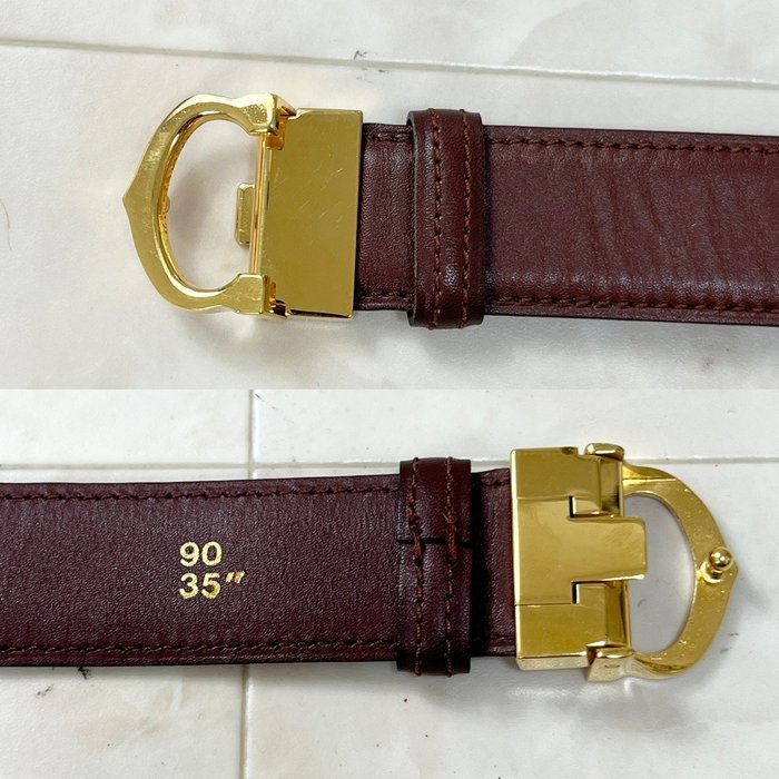 Cartier - C Buckle Leather Belt - Belt - Image 5