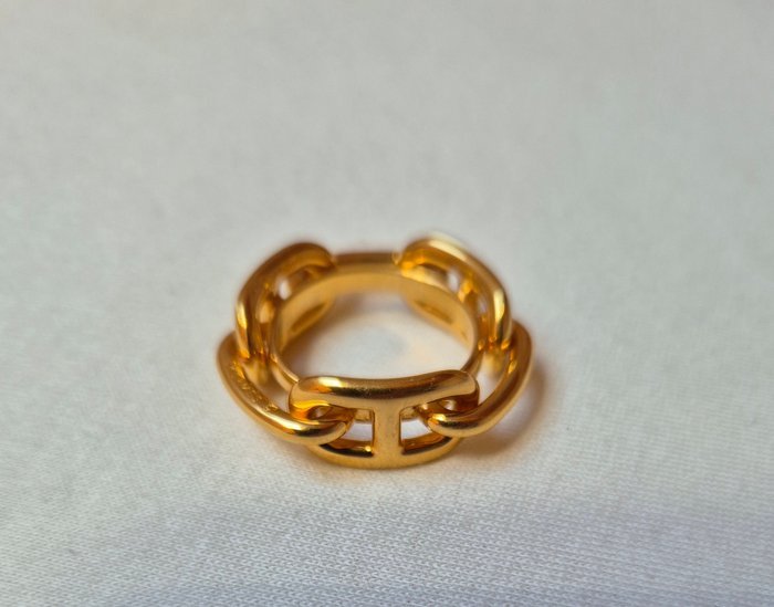 Hermès - Brass with Permabrass finishing. - Scarf ring - Image 2