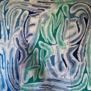 Hermès - " A La Plume" by Florence Manlik 2015 70 cm - Scarf