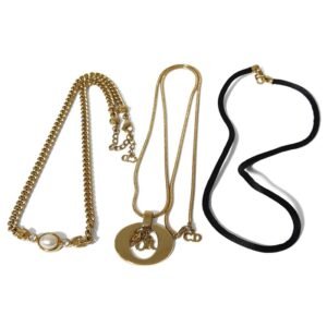 Christian Dior - Gold-tone metal - Necklace - Fashion accessories set