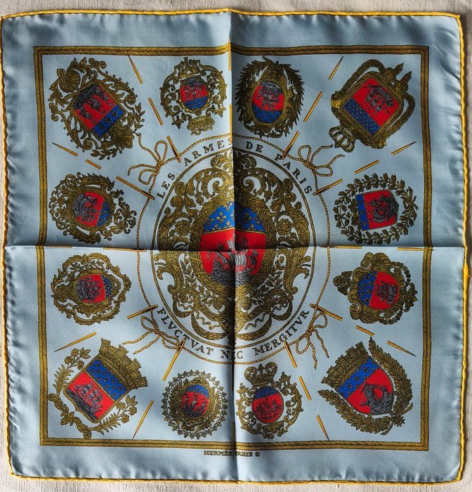 Hermès - LES ARMES DE PARIS by Hugo Grygkar. Gavroche - Foulard