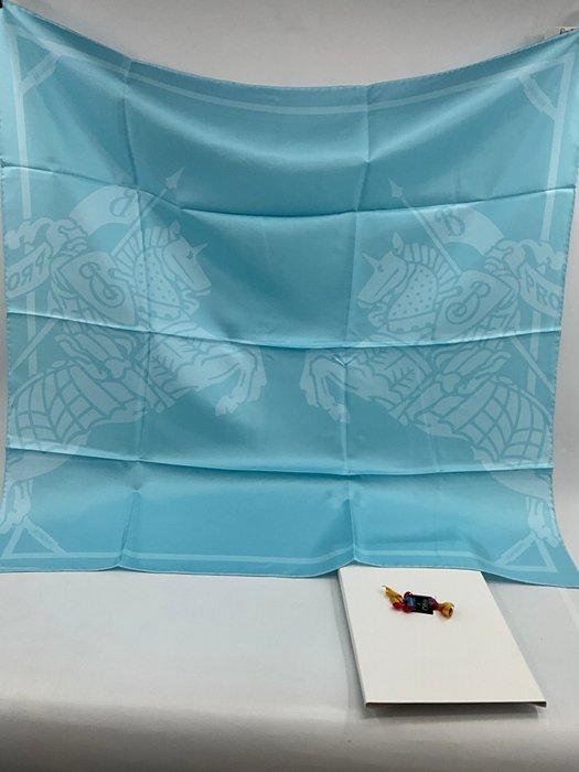 Burberry - 90/90 cm/SILK - Scarf - Image 3