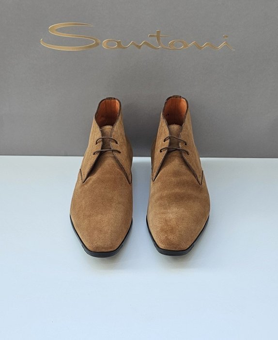 Santoni - Lace-up shoes - Size: EU 43, EU 43.5 - New in box - Image 7