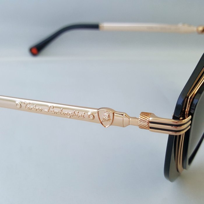 Other brand - Lamborghini - Shield Lenses - Gold - ZEISS Premium - Rare - New - Sunglasses - Image 3