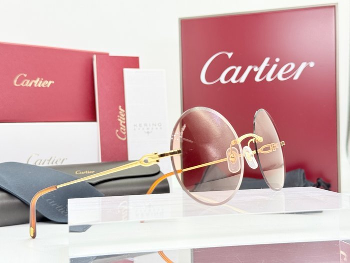 Cartier - Harmattan CT0002RS Nuovo 2025 100% Originale - Sunglasses - Image 4
