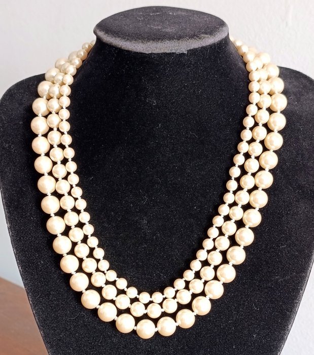 Monet - Gold-plated - Necklace - Three Monet necklaces - Image 3