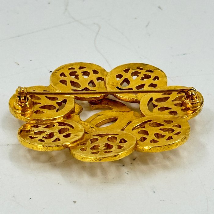 Chanel - Brooch - Coco Vintage GP Gold-plated - Image 8