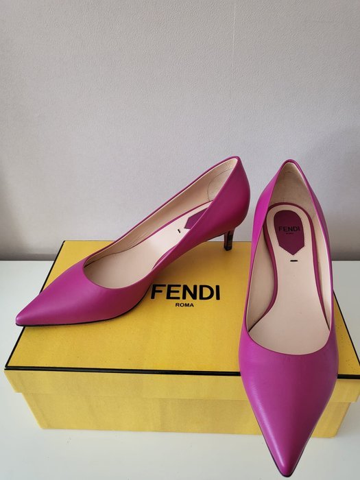 Fendi - High heels shoes - Size: EU 36.5 - New in box - Image 2