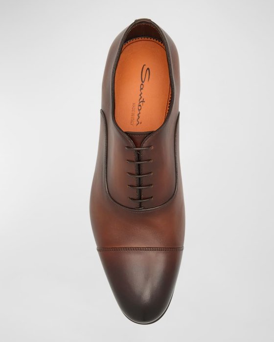 Santoni - Lace-up shoes - Size: EU 41.5 - New in box - Image 3