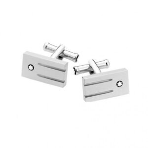 Montblanc - Steel - Cufflinks - Contemporaine line 105888