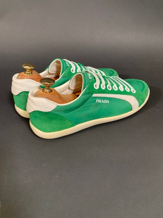 Prada Low-top Sneaker Green 4E 1835 UK 6.5 - Sneakers - Size: EU 40.5 - Image 4