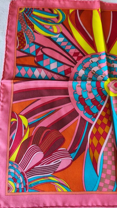 Hermès - LES FLOTS DU CHEVAL by Joachim Metz. Gavroche - Foulard - Image 4