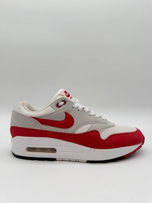 Nike - Nike Air Max 1 Anniversary Red (2017/2018 Restock Pair) - Sneakers - Size: EU 38.5