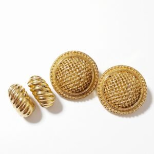Christian Dior - Vintage Clip-on Earrings Set (2 Pairs) - Fashion accessories set