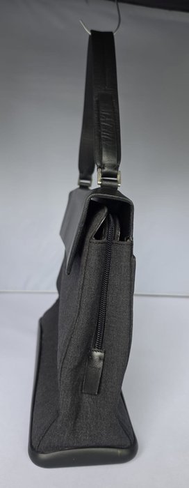 Prada - Vintage handtas – Pocono nylon & kalfsleer – zwart - Handbag - Image 3