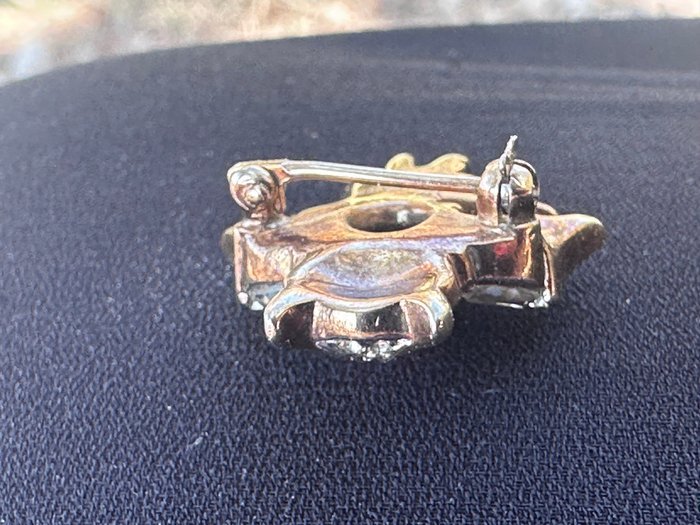 Trifari - Breast ornament Metal Mixed gemstones - Mixed gemstones - Image 7