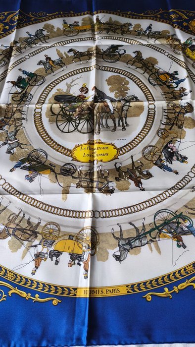 Hermès - PROMENADE DE LONGCHAMPS by Philippe Ledoux - Foulard - Image 3
