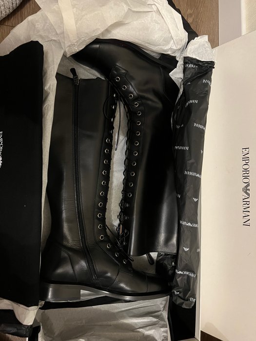 Emporio Armani - RRP 650 EUR - Boots - Size: EU 37 - New in box - Image 6