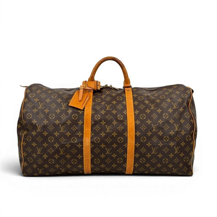 Louis Vuitton - Keepall 60 Monogram Canvas Travel Duffle Bag M41422 - Duffle bag