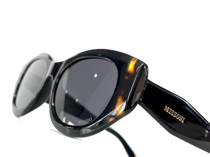 Missoni - MIS0272/S-WR7IR Cat: *3, Dark Smoke & Gold, Unique Acetate blend, Cloud havana *New & Unused - Sunglasses - Image 8