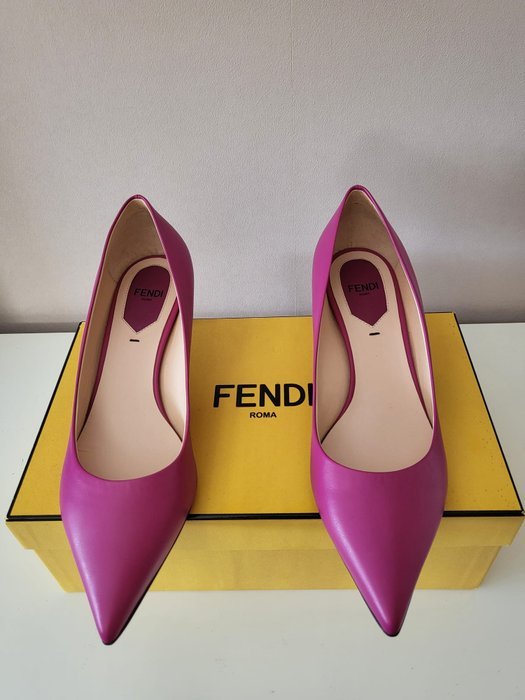 Fendi - High heels shoes - Size: EU 36.5 - New in box - Image 4