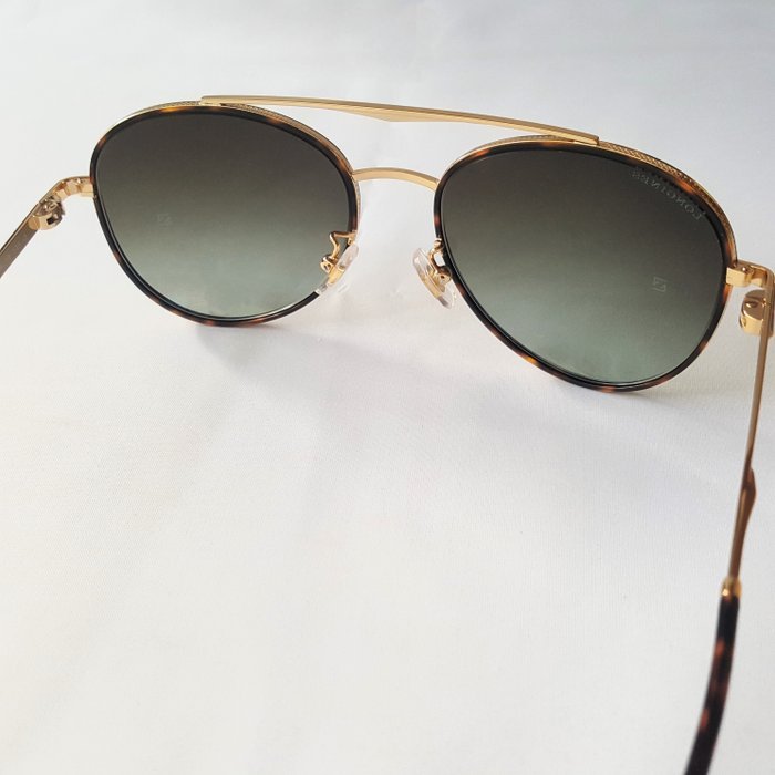Longines - ZEISS Lenses - Gold Aviator - New - Sunglasses - Image 8