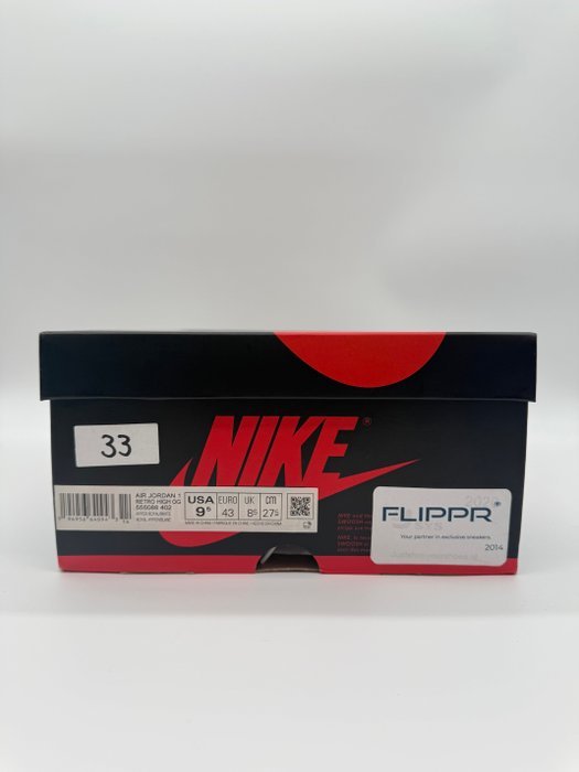 Nike - Nike Air Jordan 1 Retro High Hyper Royal Smoke Grey - Sneakers - Size: EU 43 - Image 6