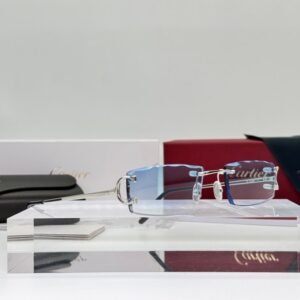 Cartier - Piccadilly Silver Gold Planted 18k Cut Lenses - Sunglasses