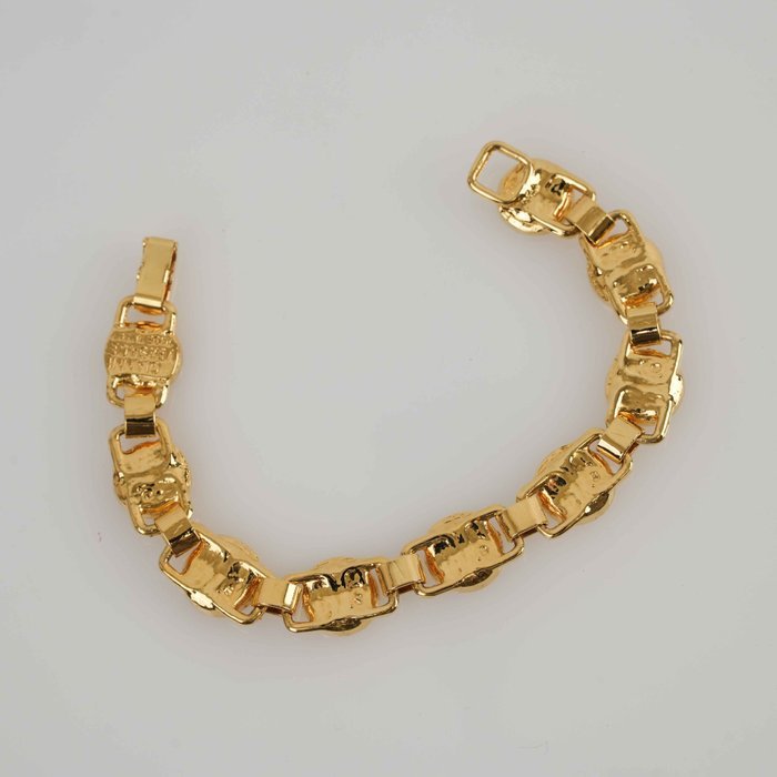 Versace - Gold-Tone - Bracelet - Gold Medusa Coins - Image 7