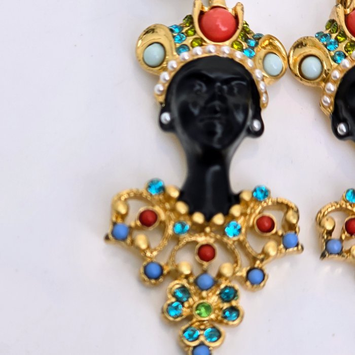 Other brand - Gold-plated - Earrings - Blackmoor exclusive - Image 7