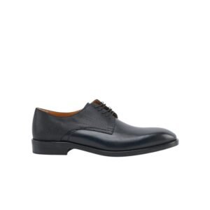TESTONI - 8 UK - 42 IT - Derby Shoes Calf Blue Navy - Lace-up shoes - Size: EU 42 - New in box