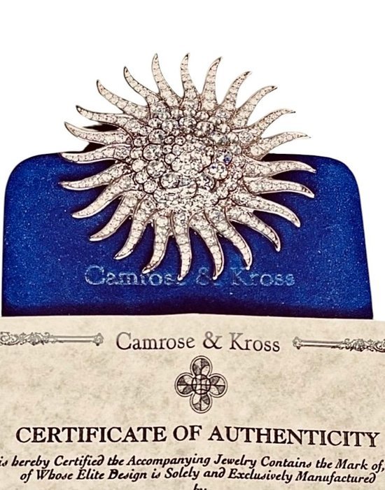 Camrose & Kross - Gold-plated - Brooch - JBK Stunning Sunburst - Image 3
