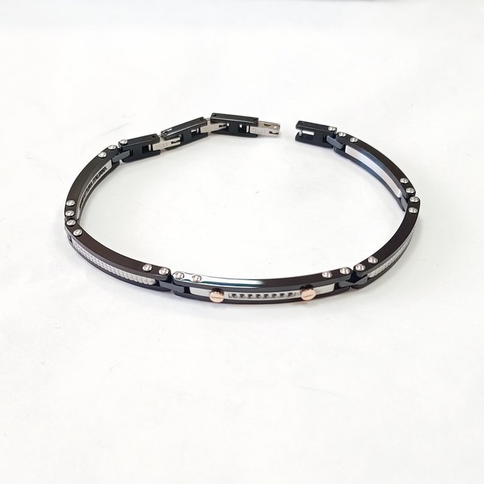 Other brand - 18 kt. - Steel, Rose gold, Hightech Ceramic - Bracelet - Artisanal
