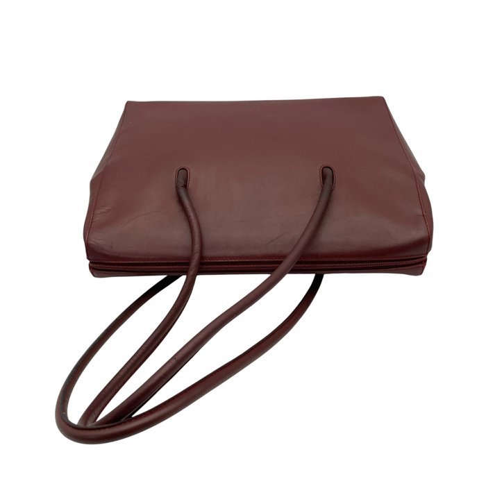 Cartier - Cartier Must Line Bordeaux Leather Tote Bag - Tote bag - Image 8
