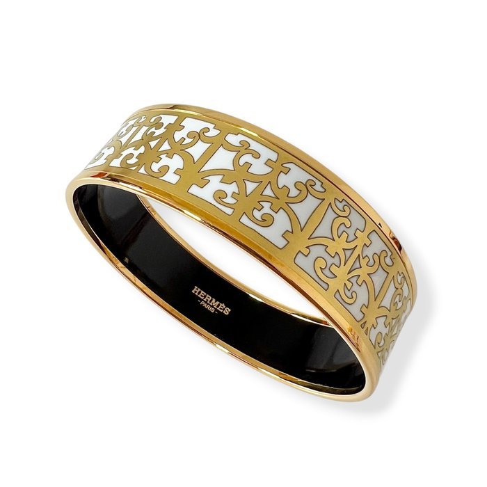 Hermès - Bangle - Enamel Bangle GM Gold-plated, Enamel - Enamel Bangle GM Email - Image 2