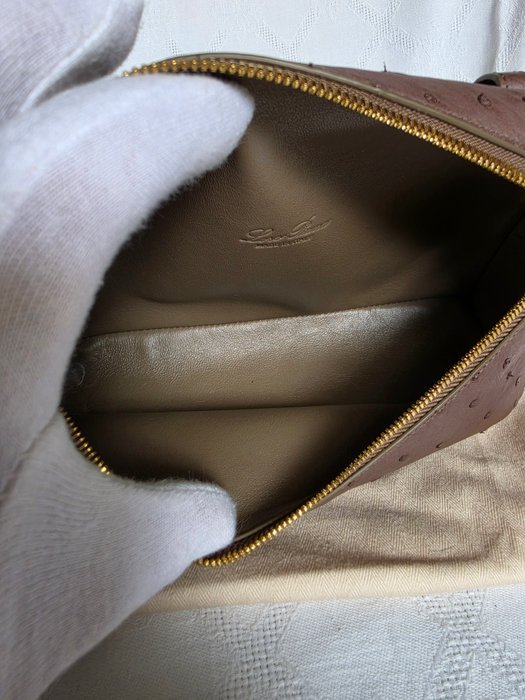Loro Piana - L19 Extra Bag in Struzzo - Crossbody bag - Image 8