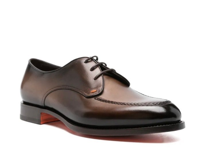Santoni - Lace-up shoes - Size: EU 41.5 - New in box - Image 8