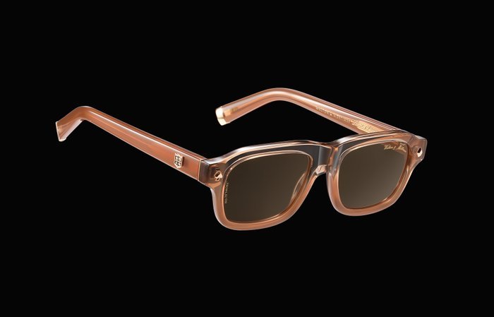Handmade - Walton & Mortimer No.70 Codename: "SMOKE" Unit 14/99 "Onyx Ombre" - Sunglasses