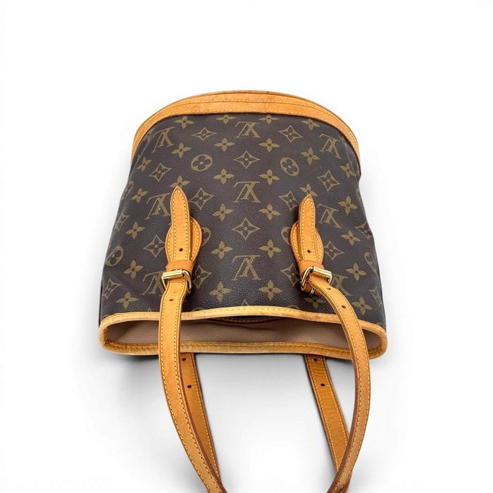 Louis Vuitton - Bucket PM Monogram Canvas Brown Shoulder Bucket Bag M42238 - Tote bag - Image 5