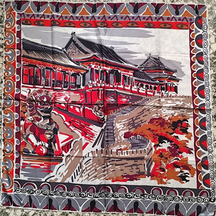Prada - Pittoresque PECHINO 90x90 - Foulard