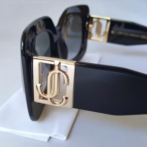 Jimmy Choo - Gold - Special Logo - New - Sunglasses