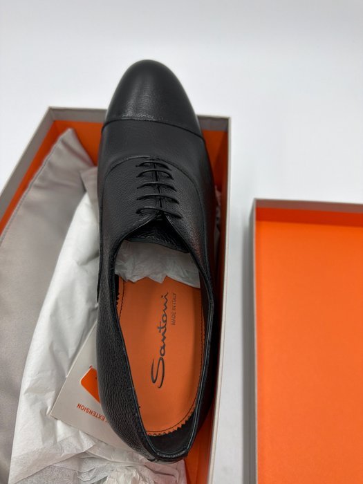 Santoni - Lace-up shoes - Size: EU 45 - New in box - Image 8