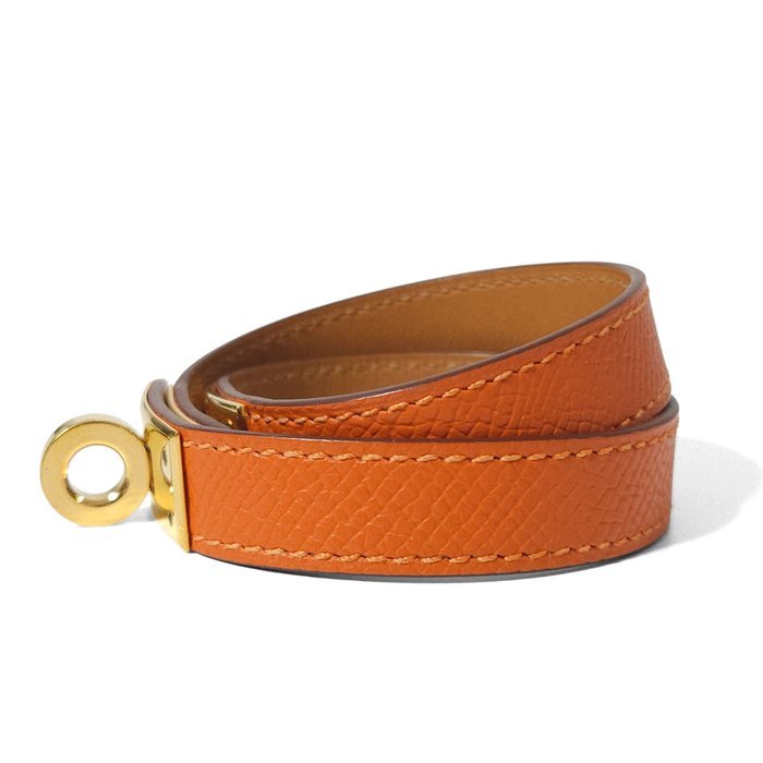 Hermès - Bracelet - Kelly Double Tour Gold-plated, Leather - Image 4