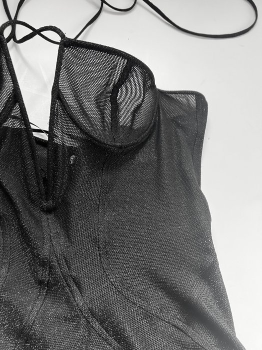 Tom Ford – Bustier Sheer Evening Dress –SS24 Show Sample – Size S/M - Occasion dress - Image 8