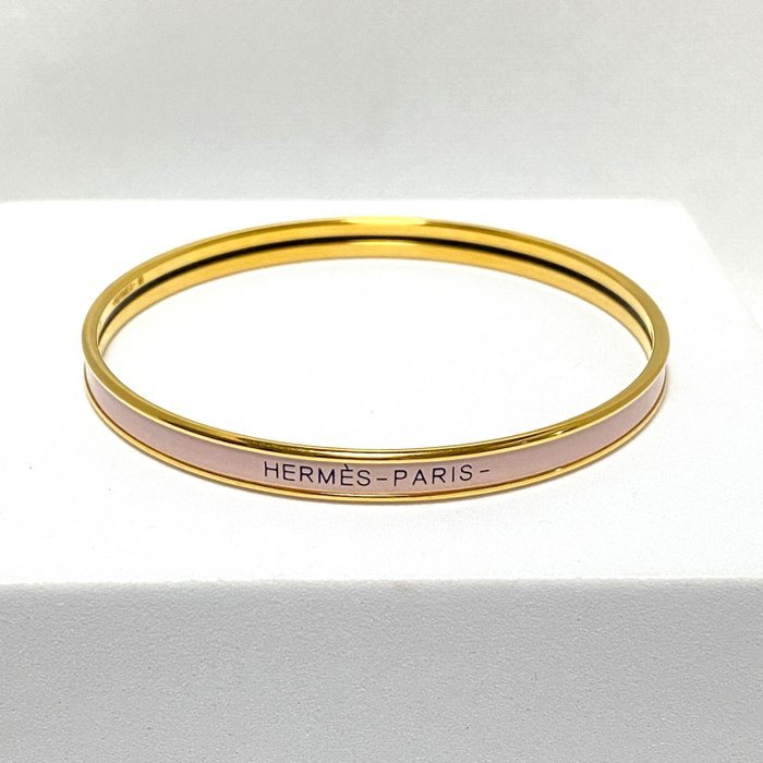 Hermès - Gold-plated, Enamel - Bangle - Uni - Image 2