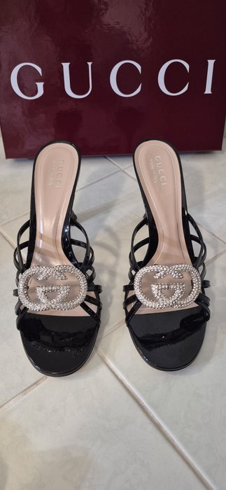 Gucci - Heeled sandals - Size: EU 38.5 - New in box