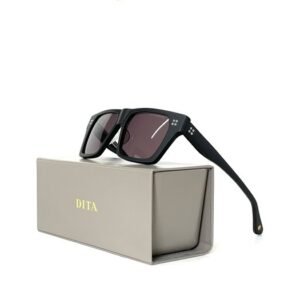Dita - VENZYN // DTS720-A-03, Black Silver, Handcrafted, Matte & Bamboo polished, Silver Plated metal *New - Sunglasses
