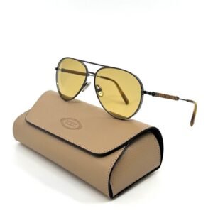 Tod's - *NEW* - Grey Metal - Brown Lenses - Sunglasses