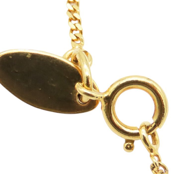 Chanel - Synthetic gemstone - Gold-plated - Necklace with pendant - Authentic Chanel Vintage - Image 6